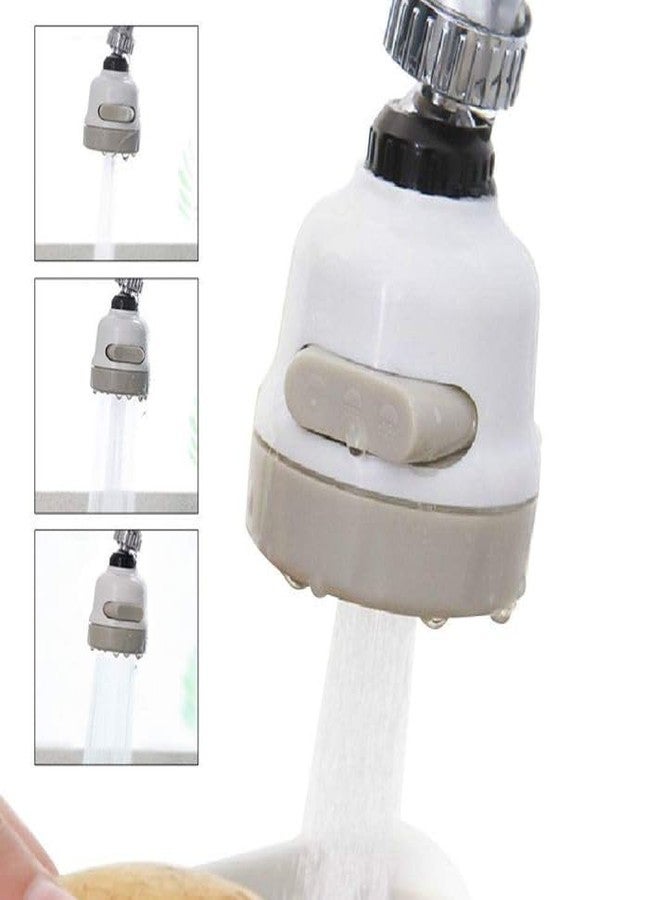 ROKTRY 3 Modes Water Tap Faucet Aerator Nozzle Adjustable Saving Sink Shower Head Filter Sprayer Spout for Kitchen Bathroom (Pack of 2) - Image 4